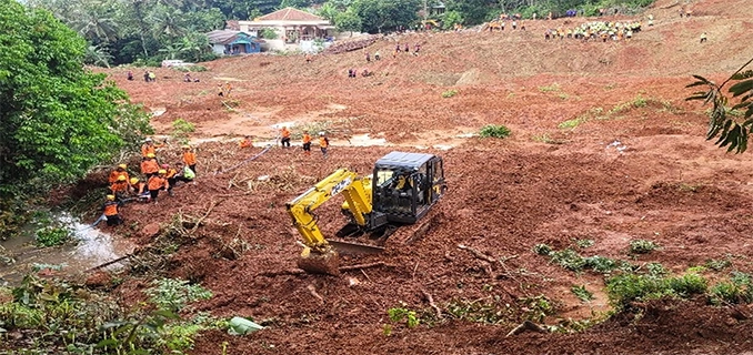 Banjarnegara Dilanda Longsor Warga Terpaksa Mengungsi