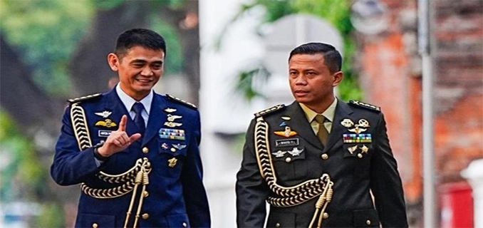 Ajudan Prabowo Naik Pangkat Kolonel Wahyo & Anton Mutasi TNI