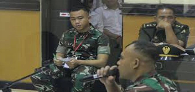 Hukuman Menanti Lettu Faisal Dipecat Dari TNI & Tuntut 12 Tahun