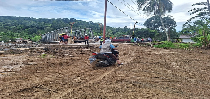 Lalu Lintas Aman Jalur Darurat Batu Busuak Padang Kini Terbuka