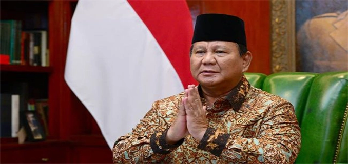 Momen Natal Prabowo Doakan Korban Bencana Sejumlah Wilayah