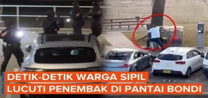 Pahlawan di Pantai Bondi Aksi Ahmed Lumpuhkan Penembak