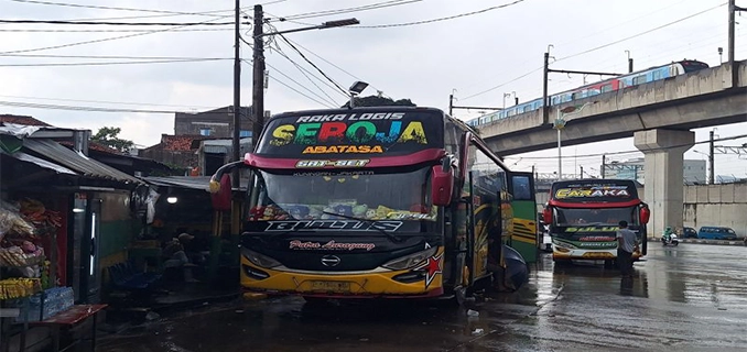 Pelanggaran 24 Bus di Lebak Bulus Tak Layak Jalan Jelang Nataru