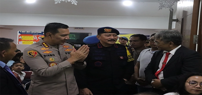 Walkot Dan Kapolresta Bogor Pantau Gereja Demi Natal Aman