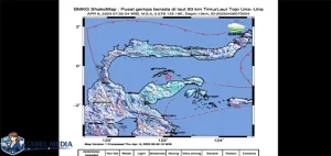 Gempa Dangkal M3.5 Guncang Tojo Una Una Sulteng Terkini